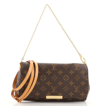 Louis Vuitton Favorite Handbag Monogram Canvas MM