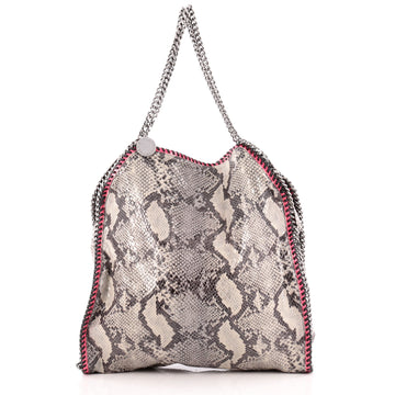 Stella McCartney Falabella Tote Faux Snakeskin Large