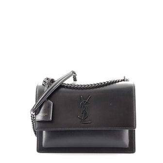 Saint Laurent Sunset Crossbody Bag Leather Medium