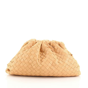 Bottega Veneta The Pouch Intrecciato Leather Medium