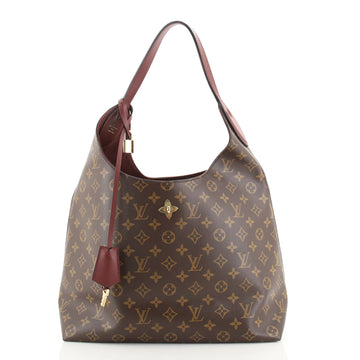 Louis Vuitton Flower Hobo Monogram Canvas