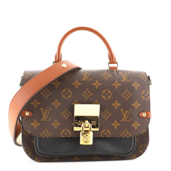 Louis Vuitton Vaugirard Handbag Monogram Canvas with Leather