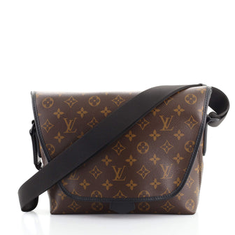 Louis Vuitton Magnetic Messenger Bag Macassar Monogram Canvas