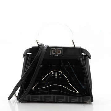 Fendi Peekaboo Bag Zucca PU Mini
