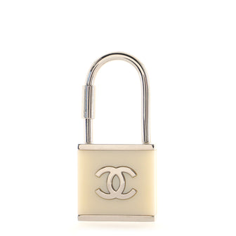 Chanel Vintage CC Padlock Metal and Resin
