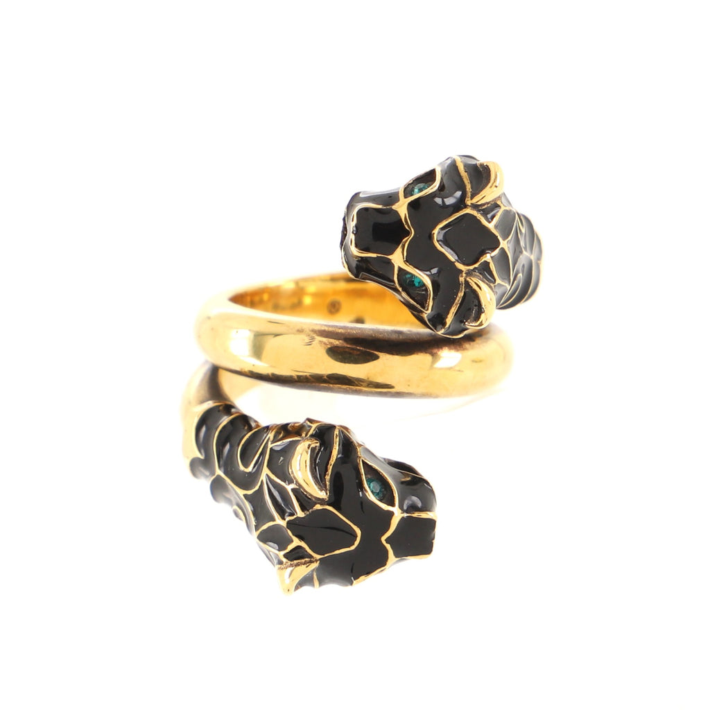 GUCCI Le Marche des Merveilles Yellow Gold Tiger Head Ring - Size 7.5 |  World of Watches