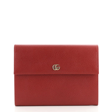 Gucci GG Marmont Flap Clutch Leather