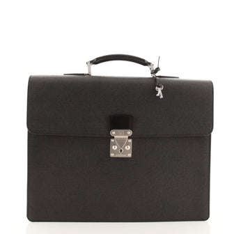Louis Vuitton Robusto 2 Briefcase Taiga Leather