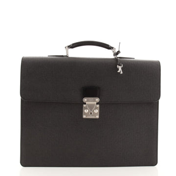 Louis Vuitton Robusto 2 Briefcase Taiga Leather