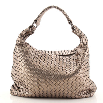 Bottega Veneta Pyramid Hobo Intrecciato Nappa Medium