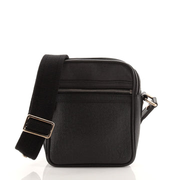 Louis Vuitton Dimitri Messenger Bag Taiga Leather Small