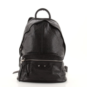 Balenciaga Classic Studs Backpack Leather