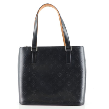 Louis Vuitton Mat Stockton Handbag Monogram Vernis