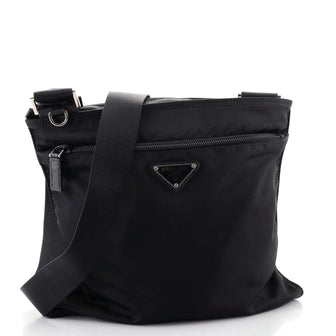 Prada Front Pocket Messenger Bag Tessuto Medium