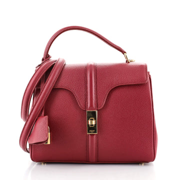 Celine 16 Top Handle Bag Grained Calfskin Small