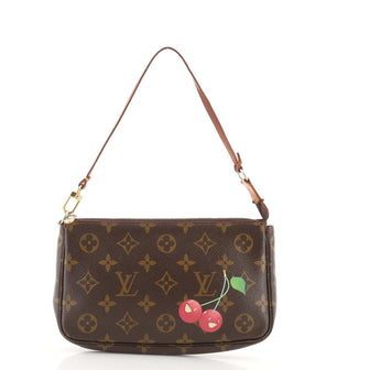 Louis Vuitton Pochette Accessoires Limited Edition Monogram Cerises