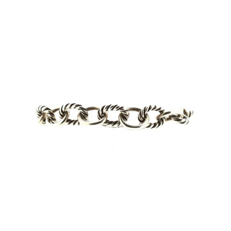 David Yurman Oval Link Bracelet Sterling Silver Medium