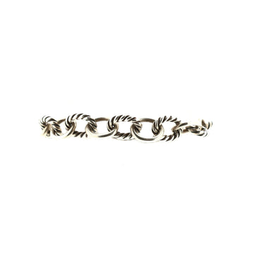 David Yurman Oval Link Bracelet Sterling Silver Medium