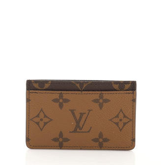 Louis Vuitton Card Holder Reverse Monogram Canvas