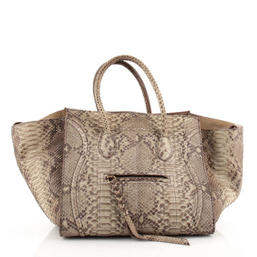 Celine Phantom Bag Python Medium