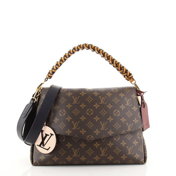 Louis Vuitton Braided Handle Beaubourg Handbag Monogram Canvas MM