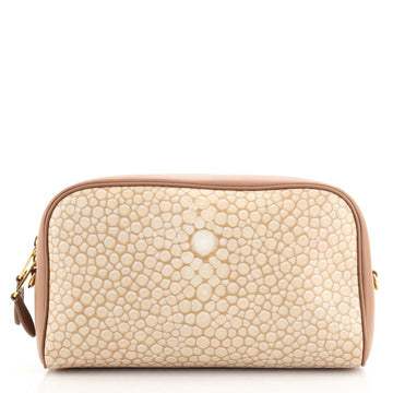 Burberry Bum Bag Printed Leather