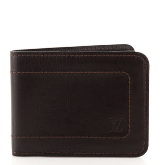 Louis Vuitton 6 Card Billfold Wallet Utah Leather