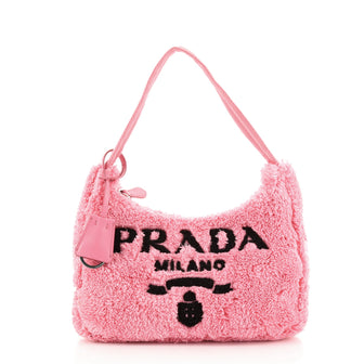 Prada Re-Edition 2000 Hobo Textile Mini