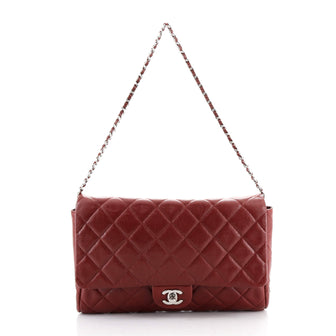 Chanel Clutch with Chain Quilted Caviar