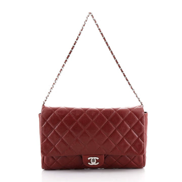 Chanel Clutch with Chain Quilted Caviar