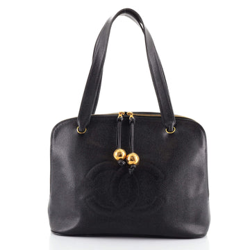 Chanel Vintage Timeless Zip Tote Caviar Medium