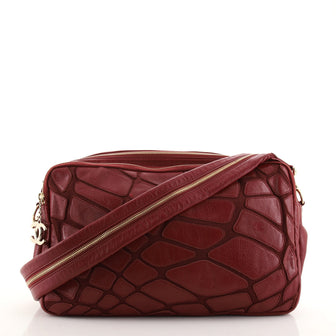 Chanel Scales Camera Bag Leather with Jersey