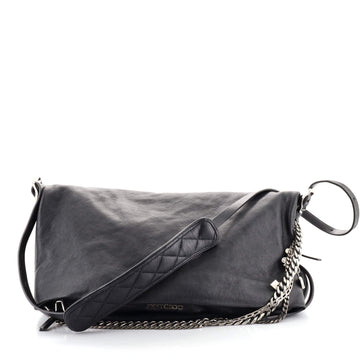 Jimmy Choo Biker Crossbody Bag Leather Large