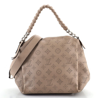 Louis Vuitton Babylone Handbag Mahina Leather BB