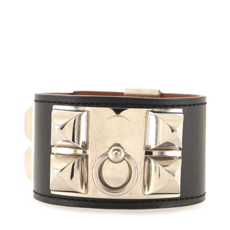 Hermes Collier de Chien Bracelet Leather