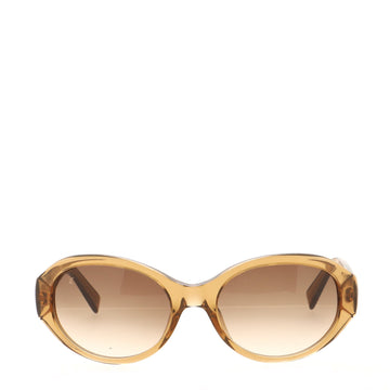Louis Vuitton Obsession Carre Oval Sunglasses Glitter Acetate