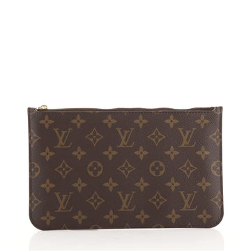 Louis Vuitton Neverfull Pochette Monogram Canvas Large