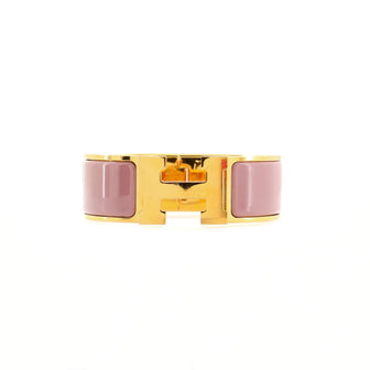 Hermes Clic Clac H Bracelet Enamel Wide