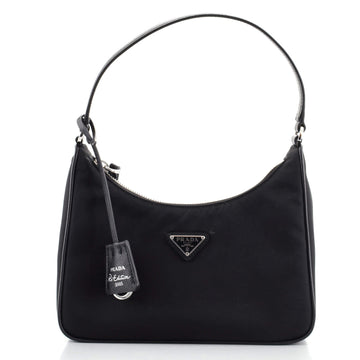 Prada Re-Edition 2005 Hobo Tessuto with Saffiano Leather Mini