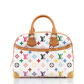 Louis Vuitton Trouville Handbag Monogram Multicolor