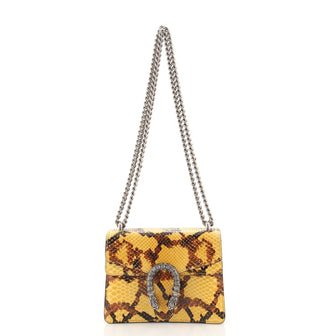 Gucci Dionysus Bag Python with Embellished Detail Mini