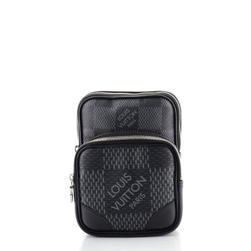 Louis Vuitton Amazone Sling Bag Limited Edition Damier Graphite 3D