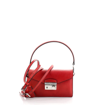 Prada Convertible Sound Bag Saffiano Leather Mini