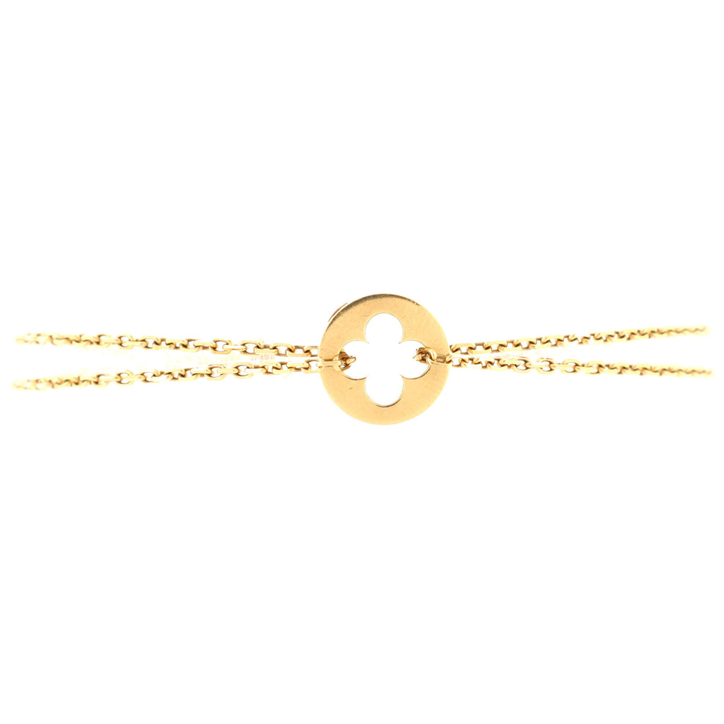 Louis Vuitton Empreinte Chain Bracelet in 18k White Gold