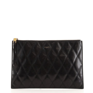 Givenchy GV3 Pouch Quilted Leather Medium