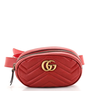Gucci GG Marmont Belt Bag Matelasse Leather