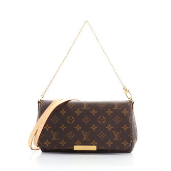 Louis Vuitton Favorite Handbag Monogram Canvas MM