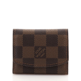 Louis Vuitton Cufflinks Case Damier