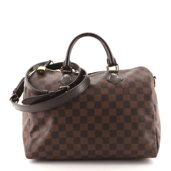 Louis Vuitton Speedy Bandouliere Bag Damier 30