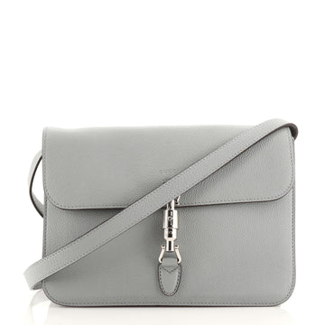 Gucci Jackie Soft Flap Shoulder Bag Leather